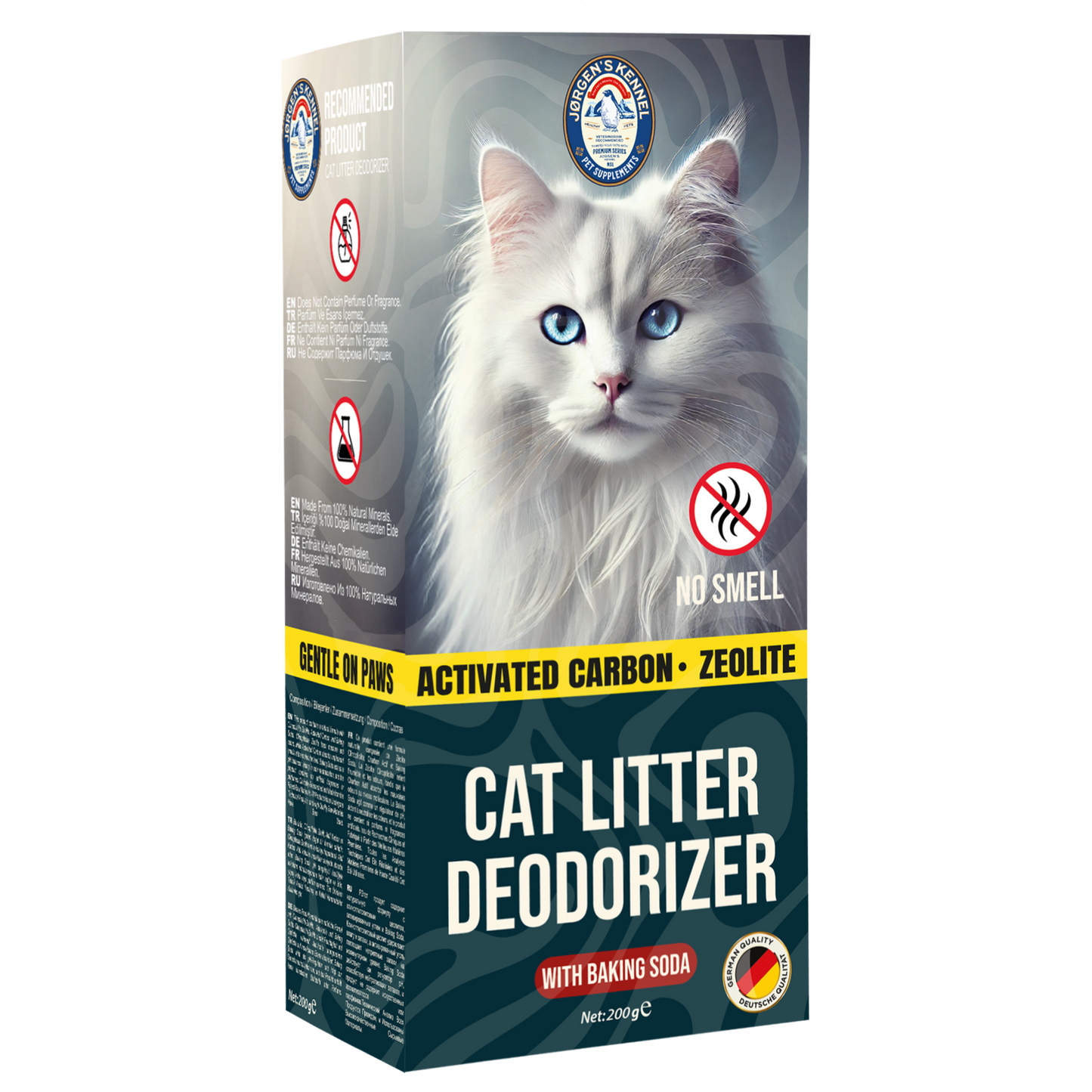 Zeolit ve Aktif Karbonlu Kedi Kumu Koku Giderici Doğal Kokusuz Tuvalet Koku Önleyici