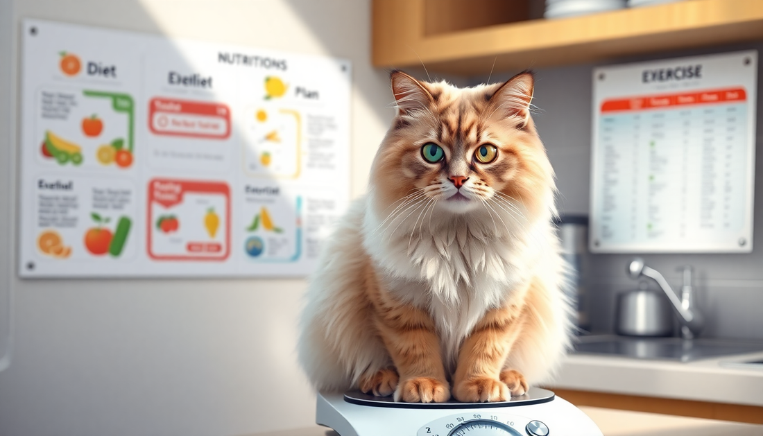 Tekir Kediler Neden Kilo Alır? Diyet ve Egzersiz Planı