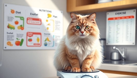 Tekir Kediler Neden Kilo Alır? Diyet ve Egzersiz Planı