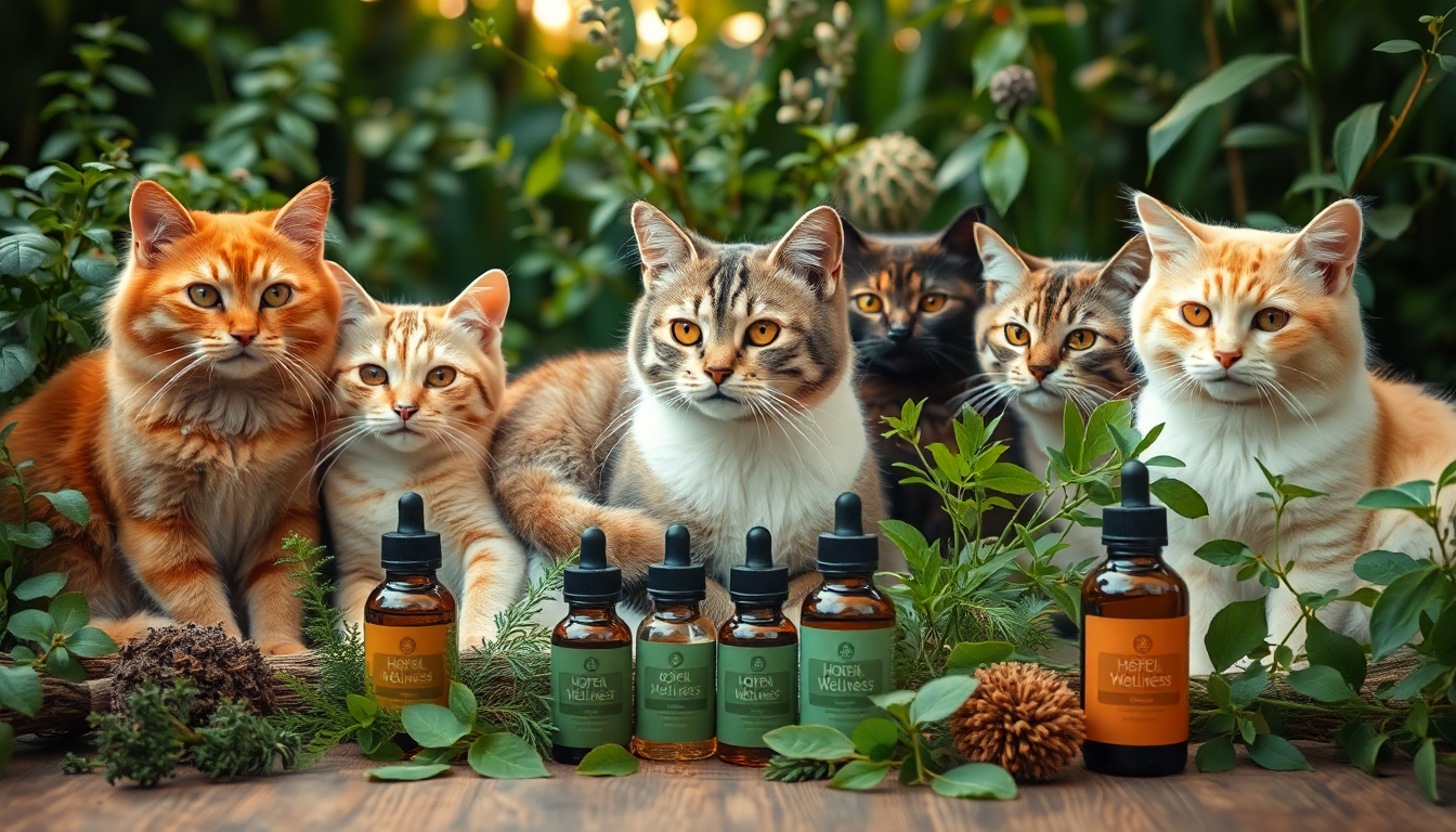 The Best Natural Herbal Oil Blends for Cats Kennel