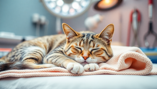 Kedim Kısırlaştırmadan Sonra Çok Uyuyor, Normal mi?