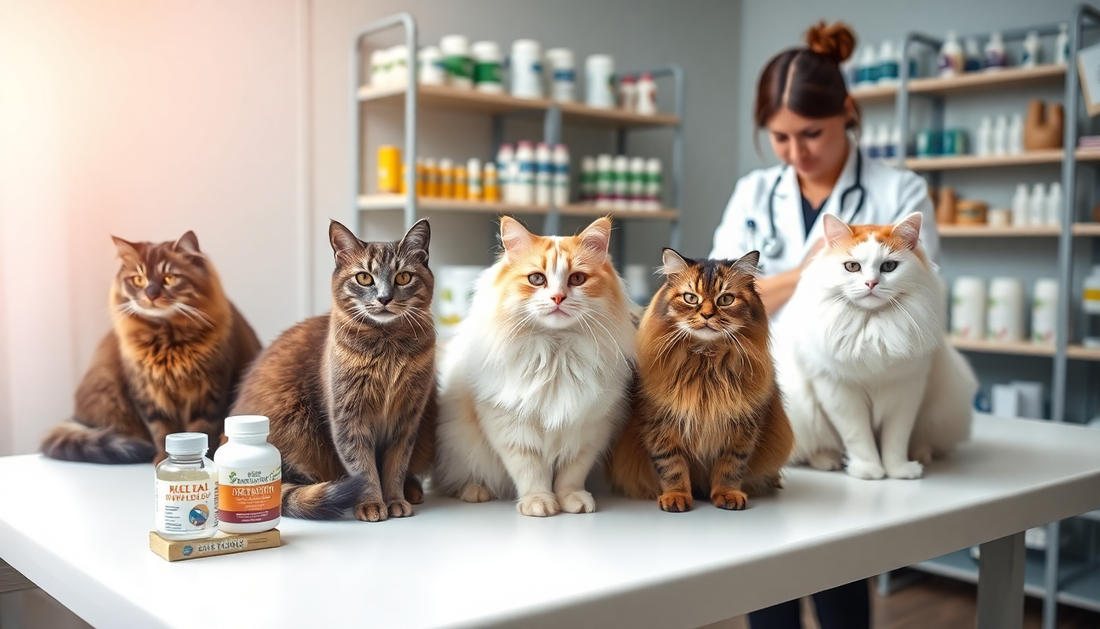 Kediler İçin En İyi Deri ve Tüy Sağlığı Takviyeleri