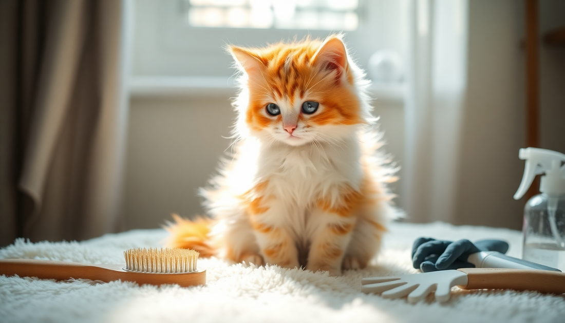 Yavru Tekir Kedi Tüy Dökme Sorunu ve Çözümleri