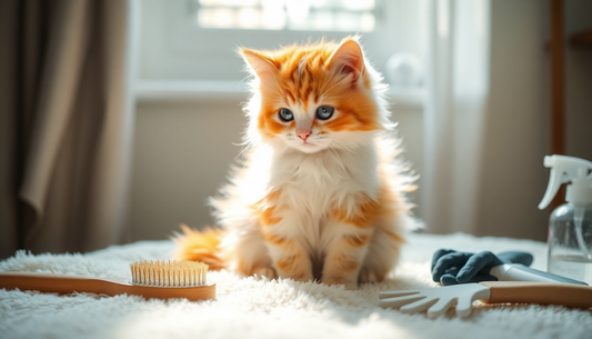 Yavru Tekir Kedi Tüy Dökme Sorunu ve Çözümleri