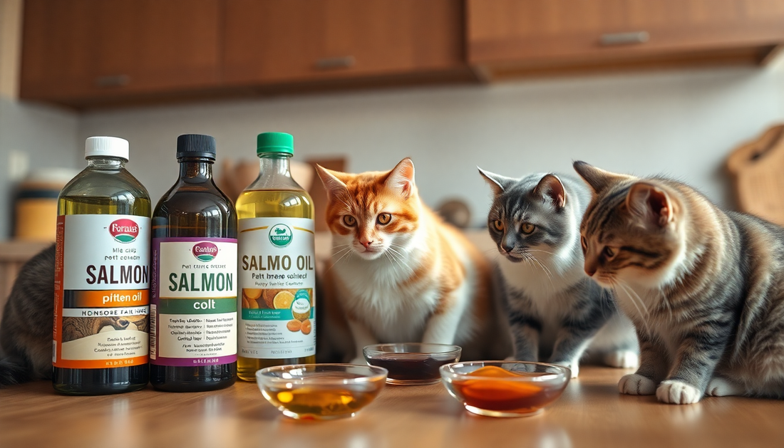 Kediler İçin En İyi Somon Yağı (Marka Karşılaştırması)