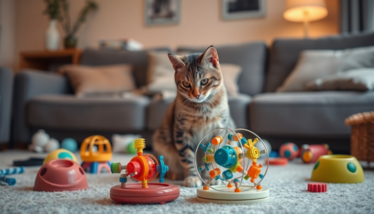 Yalnız Kalan Kediler İçin En İyi Zeka Oyuncakları
