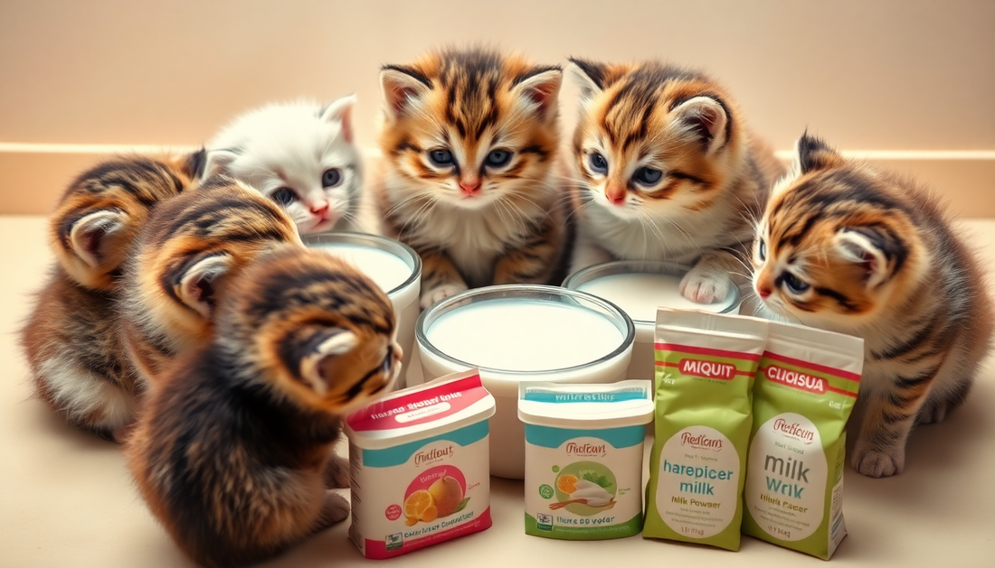 Yavru Kediler İçin En İyi Süt Tozu Alternatifleri