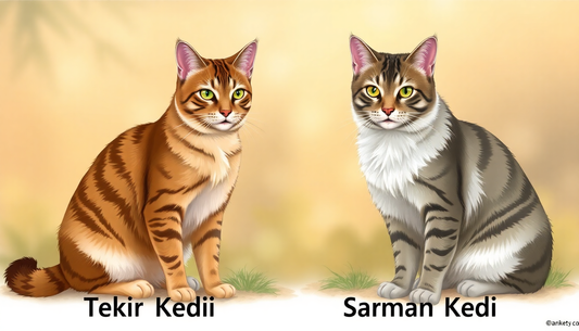 Tekir Kedi ile Sarman Kedi Arasındaki Farklar