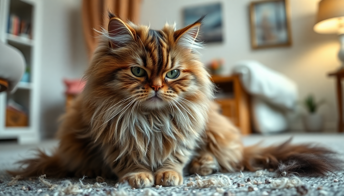 Kedi Stres Olunca Tüy Döker mi?