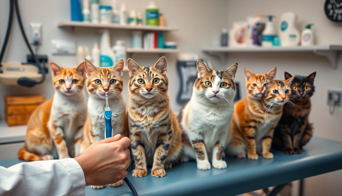 Kediler İçin En İyi Ağız ve Diş Temizleme Ürünleri