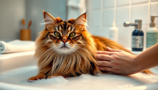 Kedi Tüy Dökülmesini Önleyen En İyi Şampuanlar