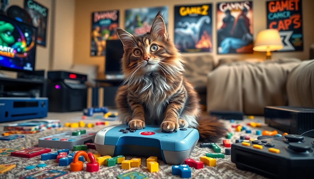 Tekir Kediler Oyuncu mu? En Sevdiği Oyun Türleri