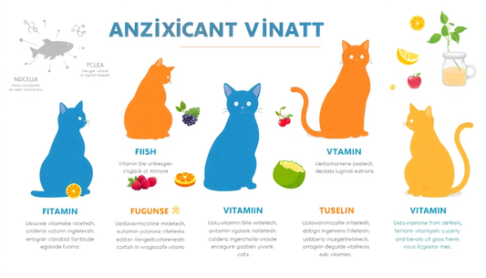 Kediler İçin En İyi Antioksidan Vitaminler