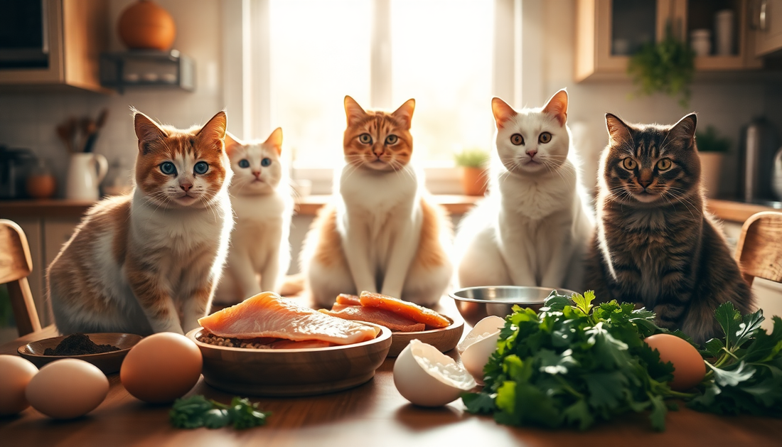 Kediler için Tüy Dökülmesini Durduran Doğal Yiyecekler