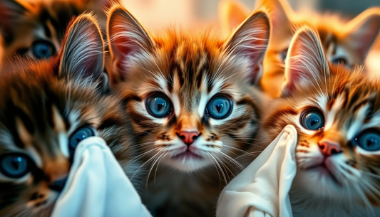 Kedilerinizin Gözlerini Parıldatacak En İyi Kedi Göz Temizleme Mendilleri