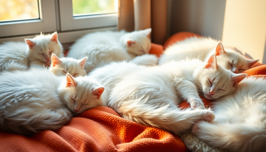 Tekir Kediler Çok Uyur mu? Normal Uyku Süresi