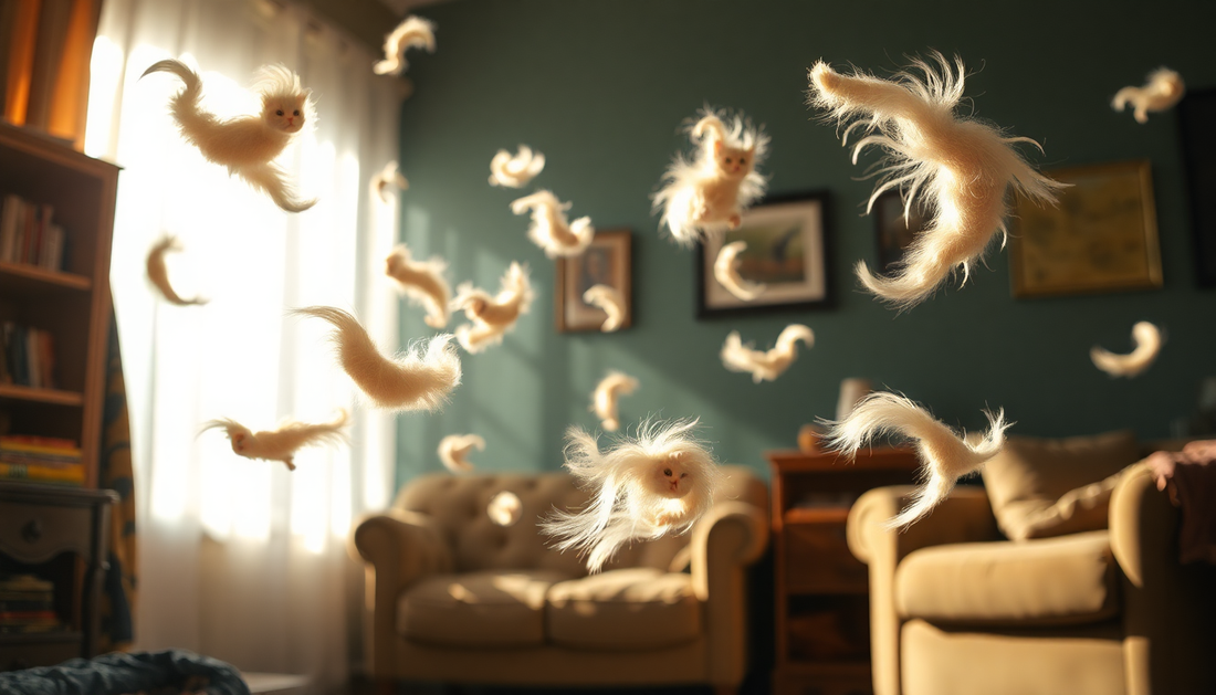 Kedi Tüyü Neden Her Yerde?