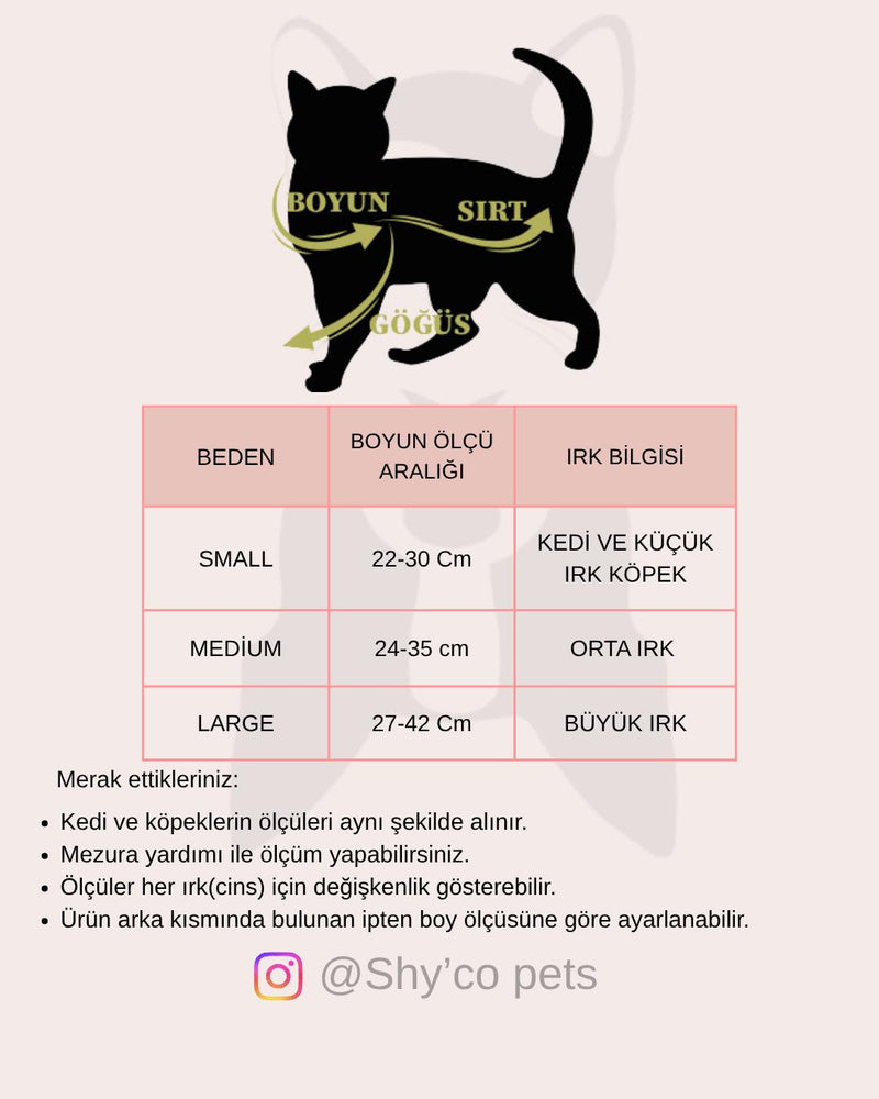 Kedi-Köpek Yılbaşı noel Geyik Fular (Yaka)