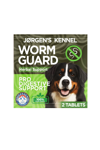 (Yeni Ürün 15 Gün Teslim) Köpekler İçin İç Parazit Tableti & Hapı (2 Adet) – %100 Bitkisel Formül - Jorgen's Kennel