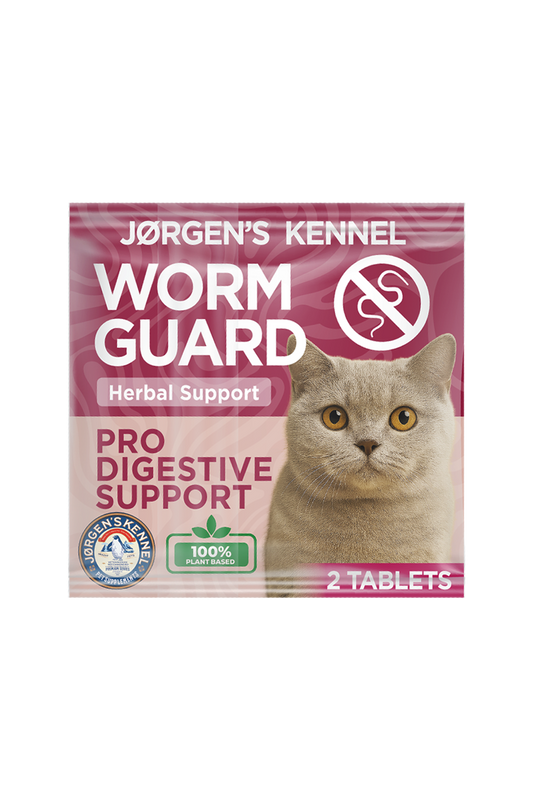 (Yeni Ürün 15 Gün Teslim) Kediler İçin İç Parazit Tableti & Hapı (2 Adet) – %100 Bitkisel Formül - Jorgen's Kennel