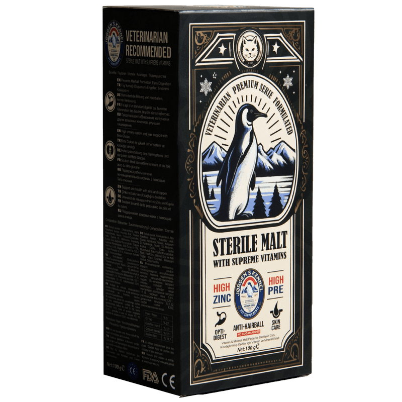 Prebiotic + Multi-Vitamin Malt Paste for Neutered Cats