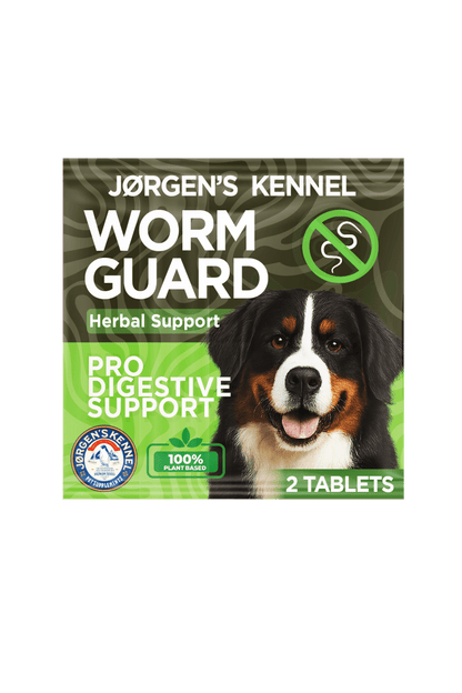 Köpekler İçin İç Parazit Tableti & Hapı (2 Tablet) – %100 Bitkisel Formül - Jorgen's Kennel