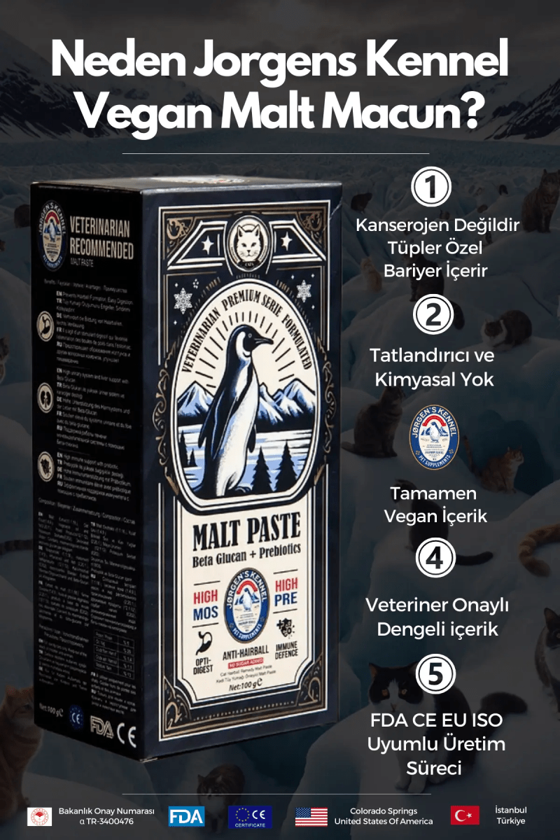 Premium Natural Cat Malt Paste with Prebiotics