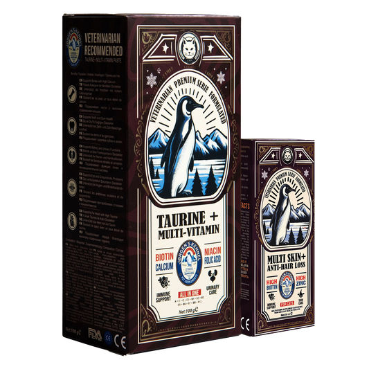 Kediler İçin Premium Multi-Vitamin Mega Set - Jorgen's Kennel