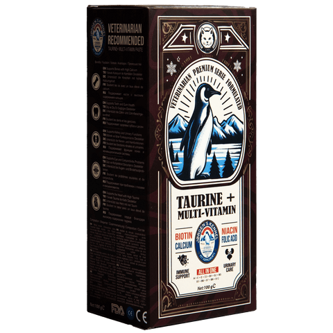 Taurine + Premium ve Organik Kedi Multi-Vitamini