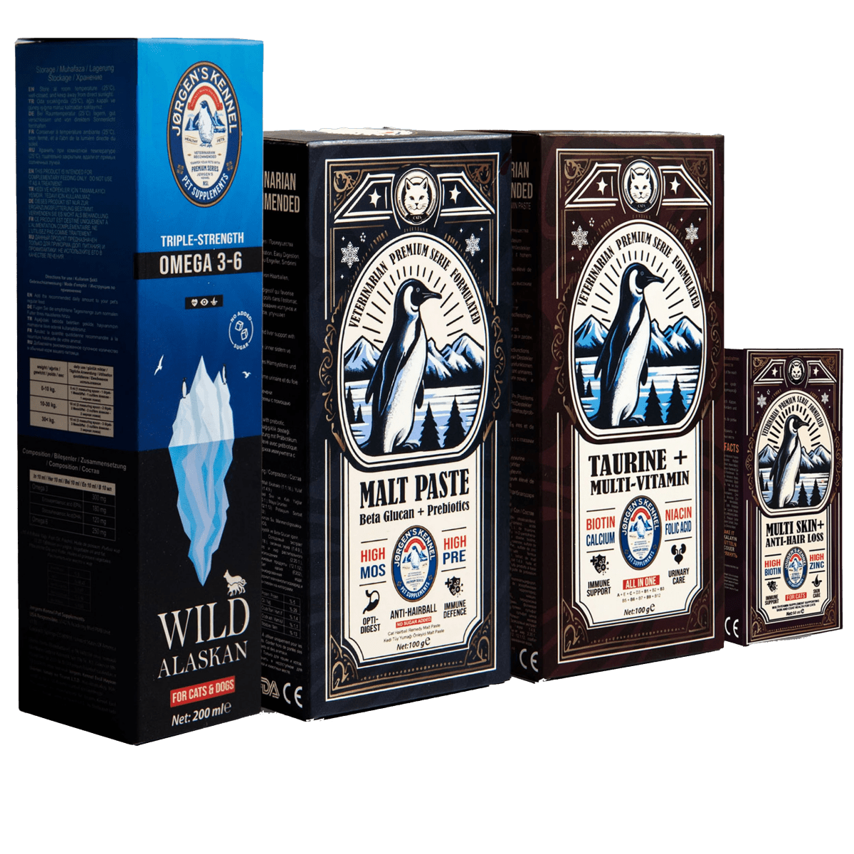 Tüm Kediler için Premium Doğal Mega Set - Jorgen's Kennel