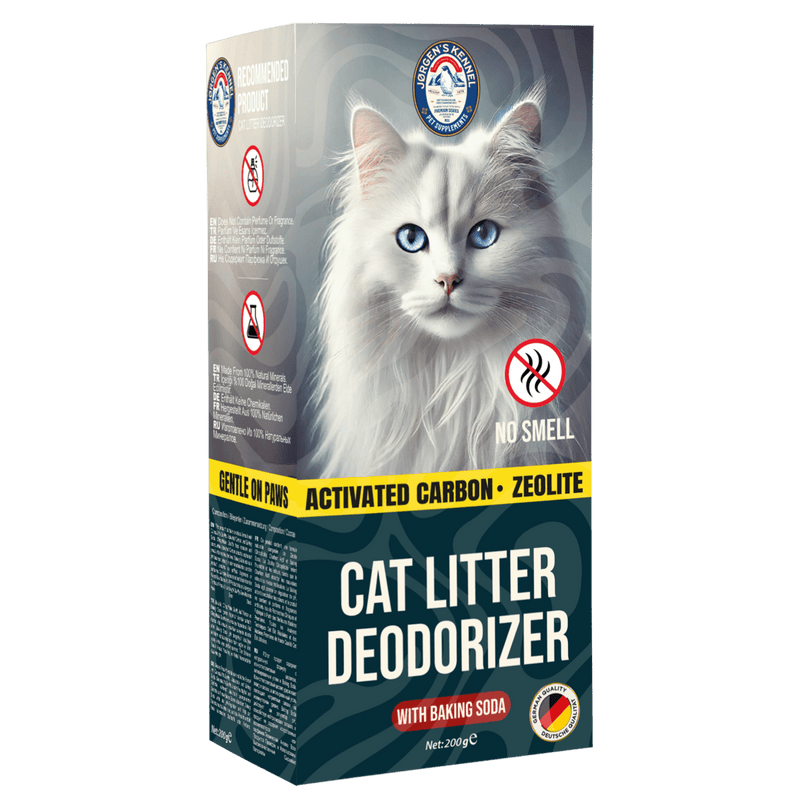 Zeolite and Activated Carbon Cat Litter Odor Preventing Natural Unscented 200gr